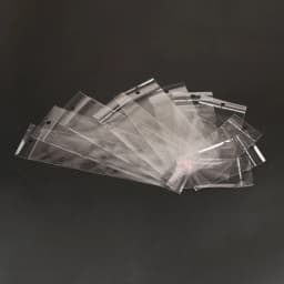 100pcs mix size Opp Self-Stick Hanging Transparent Packaging Bracelets Earrings Necklaces Gift Bags for Jewelry Box Package