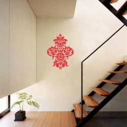 Damask Vinyl Wall Sticker Baroque Style Decals Home Decorative Graphic Mural Decal Door Car Window Laptop Vinyl Stickers Decor