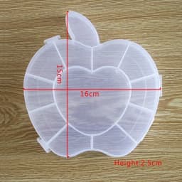 White Pink Cheap DIY Plastic lots Adjustable Jewelry Storage Box Case Craft Organizer Beads Container for joyeros organizador