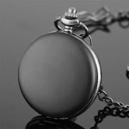 Antique Full Hunter Pure Color Quartz Pocket Watch Retro Steampunk Pendant Clock Hot Sale Souvenir Vintage Watches Dropshipping