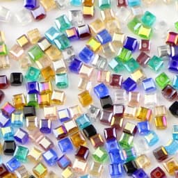 Square Shape Austrian Crystal 2mm 200pcs Glass Loose Beads For Trendy Bracelet Earrings Making DIY Jewelry Accessories Wholesale