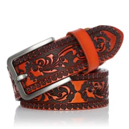 Belts For Men High Quality Cow Genuine Leather Designer Belt Male Fashion Classic Vintage Pin Buckle Strap For Cowboy Jeans