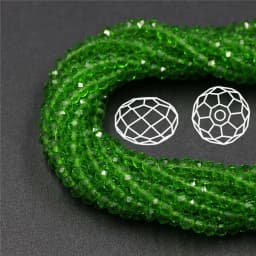 Crystal Rondelle Beads 2 3 4 6 8 10 12mm Glass Faceted Round Beaded For DIY Making Accessories Needlework Wholesale In Bulk