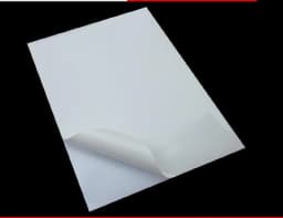 10 Sheets Matte A4 White Adhesive Label A4 210x297mm Inkjet /laser Printer Sticker Picture Text Product Package List Label