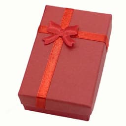 32pcs 5x8cm Jewelry Box with Sponge Black Necklace Ring Studs Earrings Paper Jewellery Boxes Birthday Gift Packaging Display