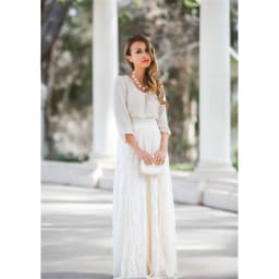 2019 Women Double Lace Layer Chiffon Pleated Long Maxi Skirt Elastic Waist Floral Ankle-Length long skirt streetwear PZ1585