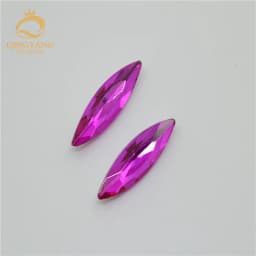 Navette Glass Crystal Pointback Color Rhinestone Strass Stones Clothing Crafts Jewelry Making 10mmX35mm 10mmx48mm 30pcs