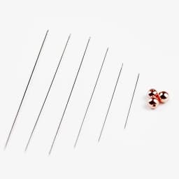 28PCS Stainless Steel Beading Needles for Beads Threading String Tambour/Jewelry Bracelet Necklace Making Tools Pins DIY