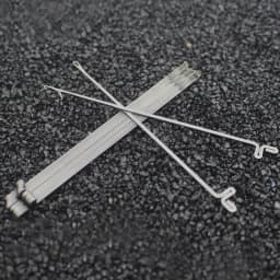 JAVRICK 10 Pcs Crochet Threader Beading Needles Stringing Tool DIY Jewelry Making 80mm NEW