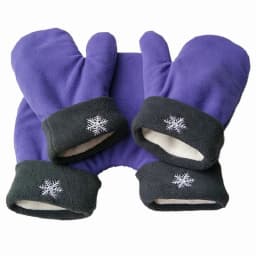 3pcs/set Couple Gloves Polar Fleece Lovers Winter Thicken Warm Glove 3 Color Sweethearts Christmas Gift Romantic Couples Mittens