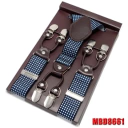 Man's Suspenders Casual Straps Y-Back Shape Men's Trousers Suspensorio Elastic Clips-On Ceinture Suspendue 3.5*120cm
