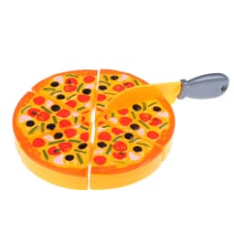 Baby Cutting Pizza Plastic Toy Kitchen Pretend Play House Cook Cut Food Games Simulation Pizza Food Kids Gifts For Boy And Girl