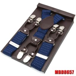 Man's Suspenders Casual Straps Y-Back Shape Men's Trousers Suspensorio Elastic Clips-On Ceinture Suspendue 3.5*120cm