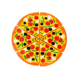 Baby Cutting Pizza Plastic Toy Kitchen Pretend Play House Cook Cut Food Games Simulation Pizza Food Kids Gifts For Boy And Girl