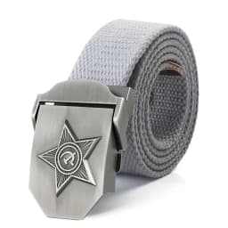 SupSindy Men&Women Canvas Belts 3D Five Rays Star Army Military Tactical Belt CCCP Patriotic Soldiers Male Strap Jeans Waistband