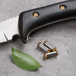 2sets M4 Knives screw Rivet For DIY tools material Knife handle plate Fastening Plum style Furniture processing screw