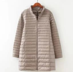 SEDUTMO Winter Down Jackets Women Long Ultra Light Duck Down Coat Slim Puffer Jacket Autumn Parkas ED619
