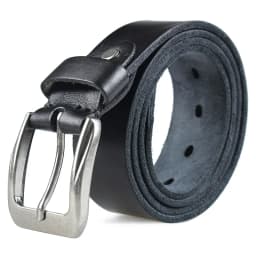 MEDYLA Men Top Layer Leather Casual High Quality Belt Vintage Design Pin Buckle Genuine Leather Belts For Men Original Cowhide