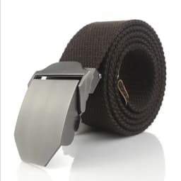 Men&women Canvas Belt Solid Alloy Buckle Luxury Jeans Belts For Men Vintage Tactical Belt Military Nylon Strap Male