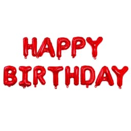 16 inch Letters HAPPY BIRTHDAY Foil Balloons Happy Birthday Party Decoration Kids Alphabet Air Balloons Baby Shower Supplies