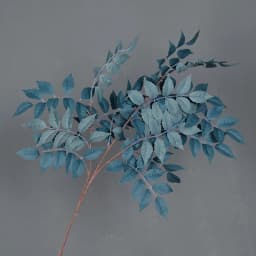 HMEOT Artificial Green Plants Grass Silk Trumpet Leaf Fake Flower Wedding Floral Row Accessories Vase Home Decor Greenery H6969