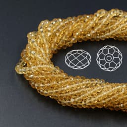 Crystal Rondelle Beads 2 3 4 6 8 10 12mm Glass Faceted Round Beaded For DIY Making Accessories Needlework Wholesale In Bulk
