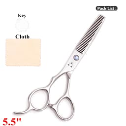5.5 6.0 Hair Scissors For Left Hand Japan 440C Professional Hairdressing Barbers Cutting Set Thinning Shears Hairdresser B8001