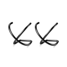 1Pcs/15 Pcs Stainless Steel Ear Cuff Helix Cartilage Clip On Wrap Earrings Fake Nose Ring Non-Piercing Adjustable Men Women