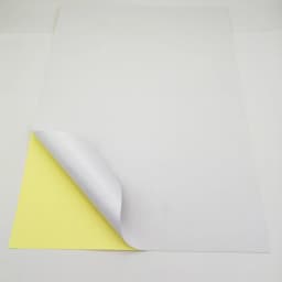 A4 Blank White Glossy Self-adhesive Label A4 Sticker Paper For Laser Printer