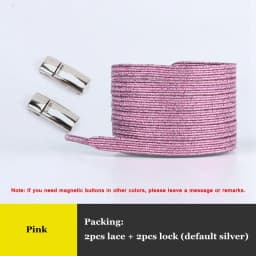 New Rainbow Magnetic Lock Shoelaces Elastic No tie Shoe laces Sneakers Shoelace Kids Adult Lazy Laces One Size Fits All Shoes
