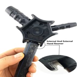 1pc Solar Aluminum Plastic Pipe Inner And Outer Flare Rounder PVC Pipe Expander 16/20/25/26/32mm Tool Accessories
