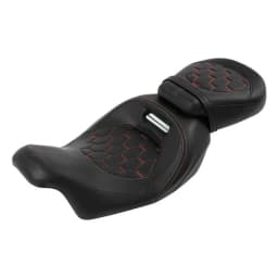 Motorcycle Two-Up Low Profile Seat For Harley Touring Street Glide Electra Glide Road King Classic Special CVO 2009-2022 2018