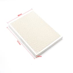 Honeycomb Soldering Block Refractory Ceramic Bench Brick for Platinum Gold Silver Casting Jewelry Welding Tools
