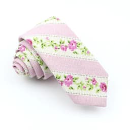 High Quality Cute Linen Cartoon Tie For Men Cat Polar Bear Watermelon Waves Printed Funny Gift Animal Narrow Striped Slim Cravat
