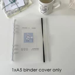 SKYSONIC A5 Binder Ring Collect Book Korea Idol Photo Organizer Journal Diary Agenda Planner Bullet Cover School Stationery