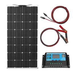 DGSUNLIGHT 100w 200w 12v Portable Solar Panel Flexible 18V 800W Plate Cells Monocrystalline Silicon