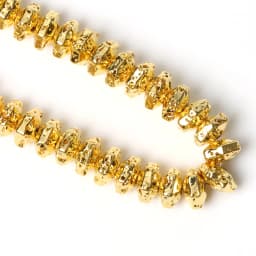 Natural Facete Lava Rock Hematite Stone Gold Plated Rondelle Loose Beads for Jewelry Making DIY Handmade Bracelets Charms 15''