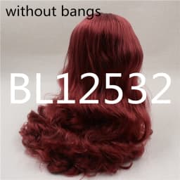 DBS blyth doll icy rbl scalp and dome wavy hair wig for DIY custom green hair purple hair blonde hair anime toy