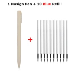 Nusign Gel Pen Neutral Pens Pучка Caneta Rotary Switch Smooth 0.5MM Black Ink Writing for Office School Cute Stationery