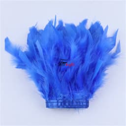 Fluffy Marabou Turkey Feathers Trims DIY Needlework Plumes On Ribbon Wedding Dress Accessories Decorative Feathers For Crafts