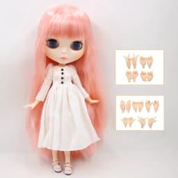 ICY DBS Blyth doll jointed body 30CM BJD nude doll and nude doll clothes shoes handmade set fashion doll girl gift