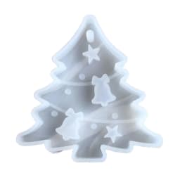 Christmas Tree Bell Elk Pendant Casting Silicone Mould Crystal Epoxy Resin Mold DIY Crafts Aromatherapy Wax Aroma Gypsum