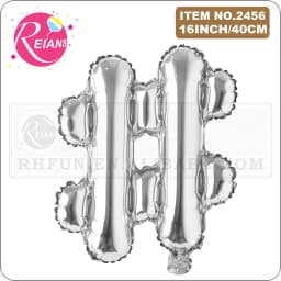 16 Inch Silver Alphabet Number Letters Balloons Birthday Party Decorations Kids Foil Balloon New Year Party Wedding Decoration
