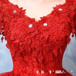 2026 Wedding Dress The Red V-neck Ball Gown Vintage Wedding Dresses Lace Embroidery Vestido De Noiva Customized