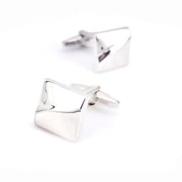 High quality metal Cufflinks Hand carved laser smooth Cuff-links Golden Silvery Black cuff button  Successful men's jewelry gift