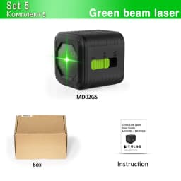 Clubiona New Design and High Performance Palm Self-leveling DIY economic Horizontal and Vertical Cross Line Laser Level