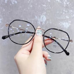 Finished Myopia Glasse Women With Minus Degree Round Nearsighted Eyewear Diopter -0.5 -0.75 -1.25 -1.5 -2.0 -2.5 -3.0 to -6