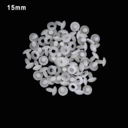 50sets 15/20/25/30/35/45mm White Plastic DIY Doll Joints Teddy Bear Making Crafts Kids Toy Dolls Accessories For Child Toys