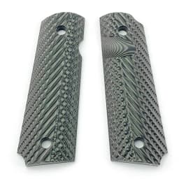 1pair G10 Non-slip Grips for tactics pistol 1911 grips custom Grips CNC Material 1911 accessories