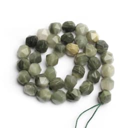 6-12mm Natural Garnet Agates Quartz Tiger Eye Howlite Opal Stone Beads Faceted Loose Beads For DIY Jewelry Making Bracelet
